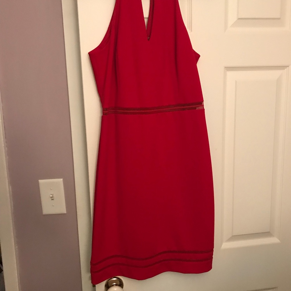 Guess red dress